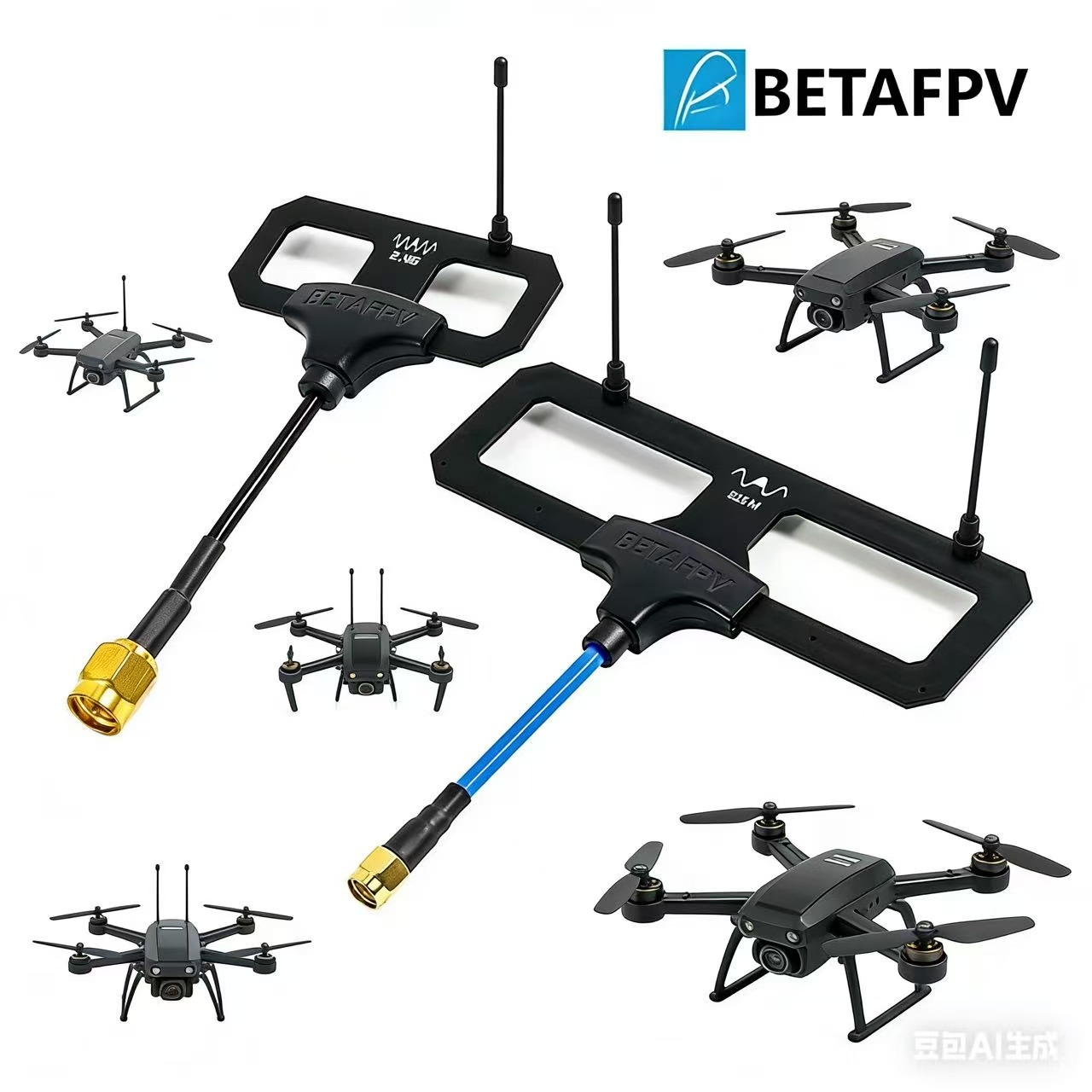 BETAFPV Moxon V2 長距離アンテナ 2.4G/ - Drone Kit Long Range のレビューと価格