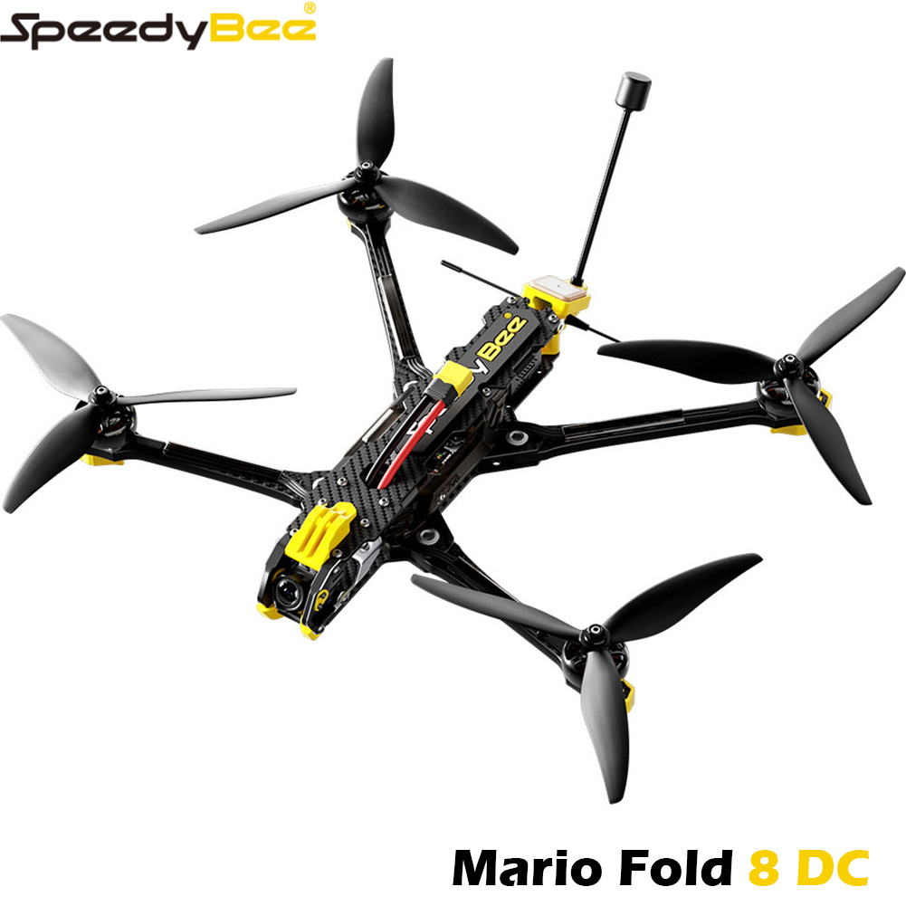 SpeedyBee Mario Fold 8 DC O3キッ - Drone Kit Long Range のレビューと価格